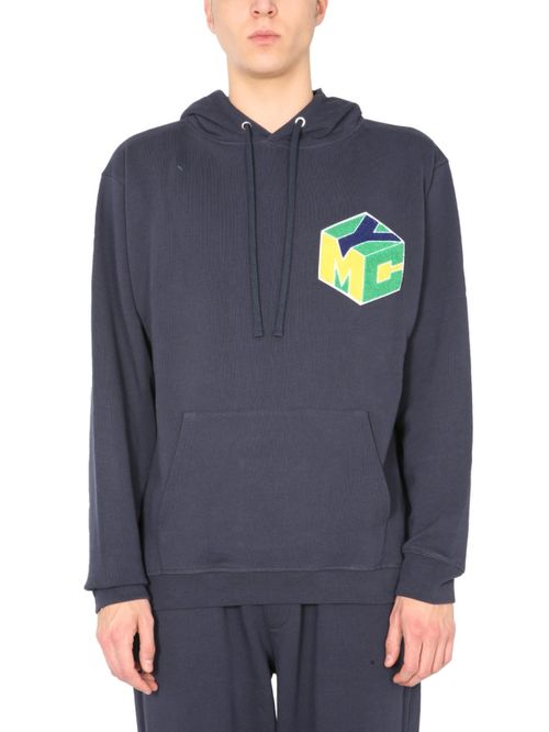 Navy Blue Hood Sweatshirts