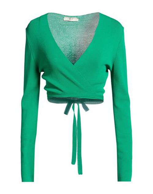 Woman Wrap cardigans Green Size 4 Viscose, Polyamide