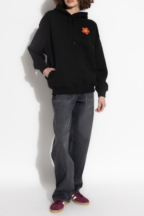Sweatshirt With Print, Women's, Black