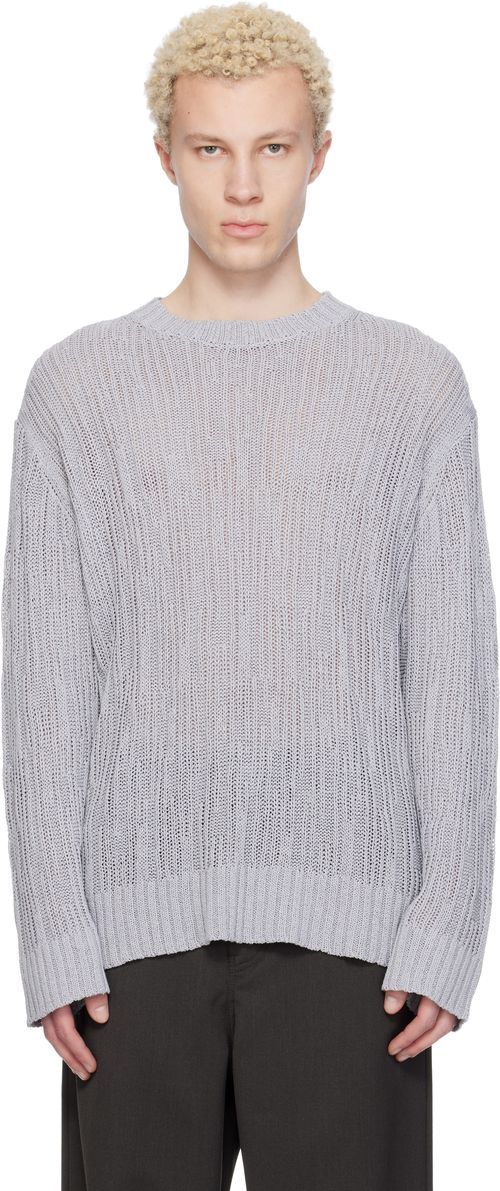 Gray Twig Sweater