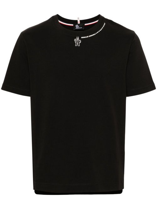 Logo-print T-shirt - Black