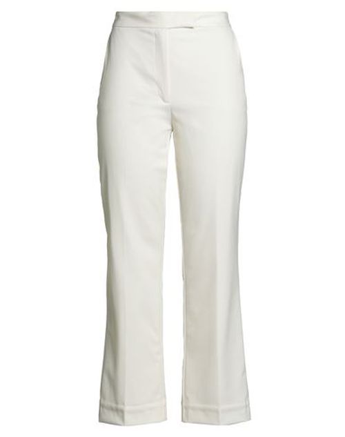 Woman Pants Ivory Size 4 Recycled polyester, Wool, Elastane
