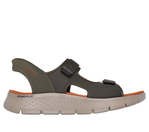 Skechers Slip-ins: GO WALK Flex SD - Easy Entry Shoes in Schwarz/Grau, Größe 44, in der Maschine waschbar