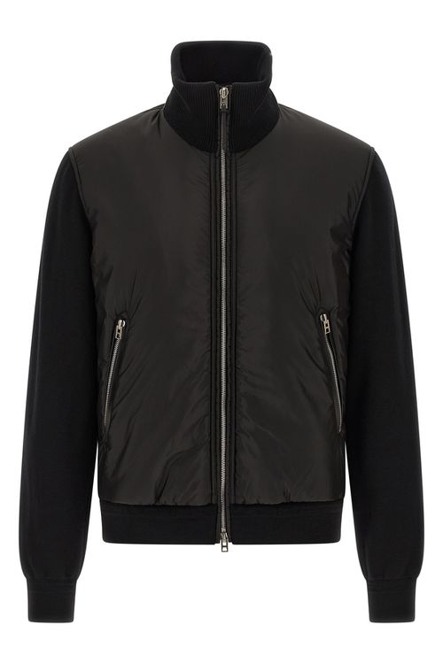 Merino Wool Bomber Jacket