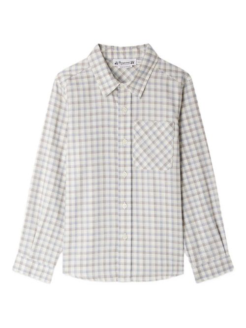 Tango checked shirt - Neutrals