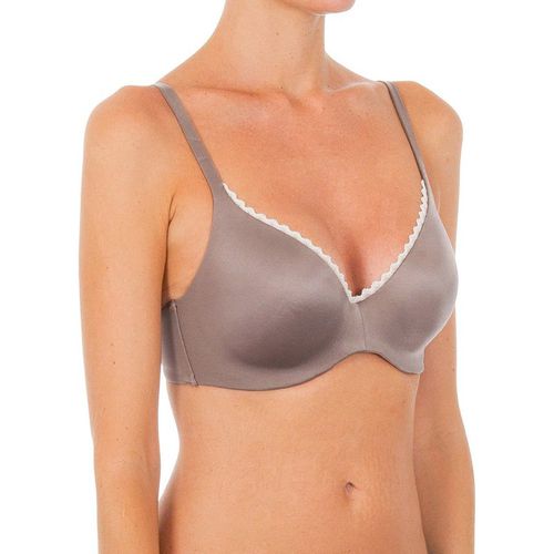 Playtex Womens 24 Hour Comfort Bra with removable underwires 4183 - Brown Spandex - Size 40C