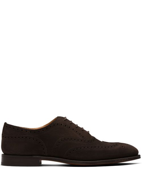 Chetwynd suede oxford brogues - Brown