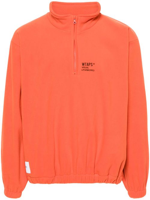 Depst polar-fleece sweatshirt - Orange