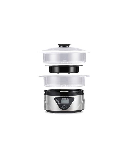 2-Tier Digital Food Steamer - Black