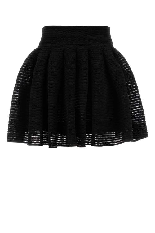 Alaia Crinoline Mini Skirt — Black