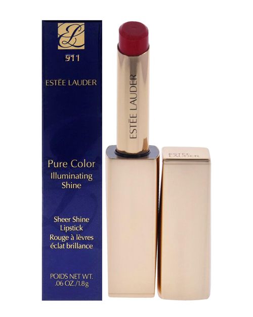 0.06Oz Pure Color Illuminating Shine Lipstick - 911 Little Legend