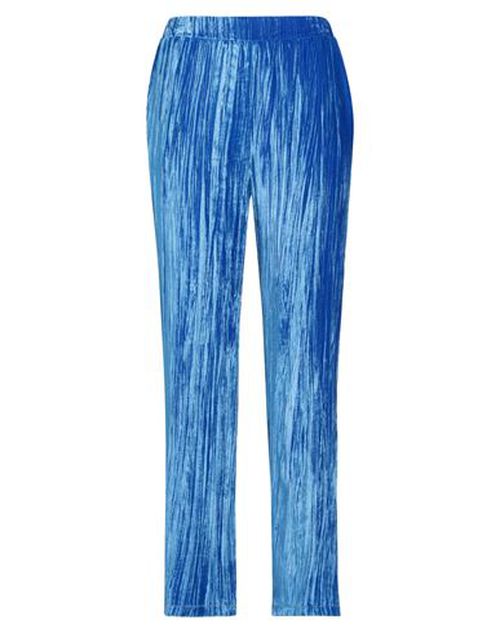 Sleep No More Woman Pants Bright blue Size L Viscose, Silk