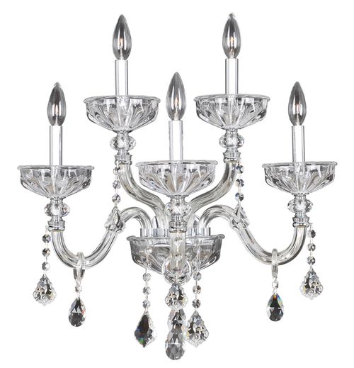Chrome Wall Bracket from the Clovio Collection