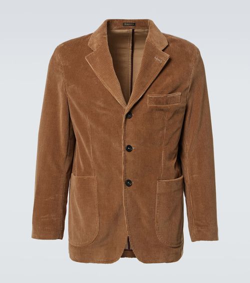 Cotton corduroy blazer