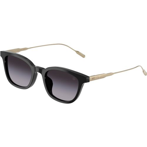Moncler Unisex Moncler ME6027D LENTIS 30018G Gafas de sol Acetato Negro Gris Pantos Normal Matizado