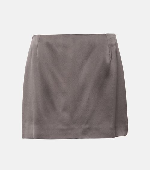 Peter Do Satin wrap blouse