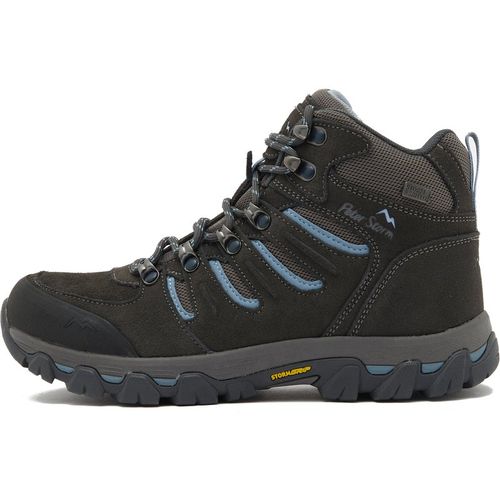 Peter Storm WoMens Eskdale II Waterproof Walking & Hiking Mid Boots with StormGrip Outsole - Dark Grey - Size UK 7