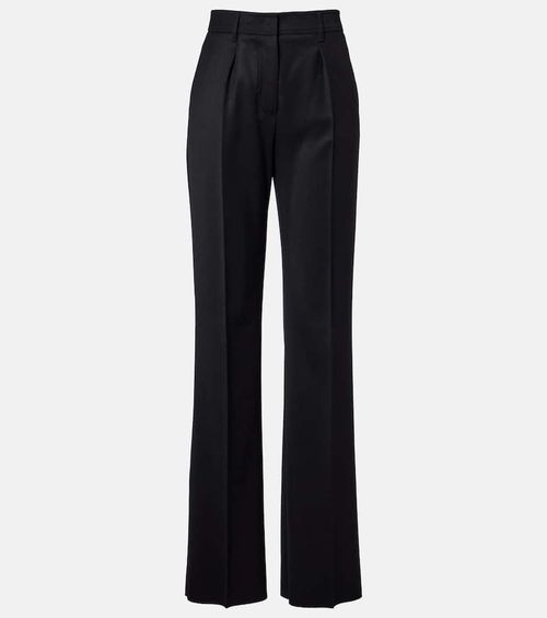 Cannes virgin wool straight pants
