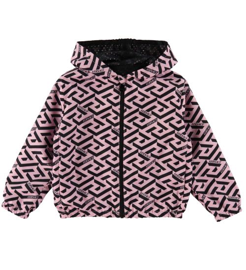 Versace Jacket - Greca Signature - Candy/Black - Versace - 18-24 months - Lightweight Jacket