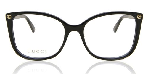 Gucci GG0026O 001 Women’s Eyeglasses Black  53 - Blue Light Block Available