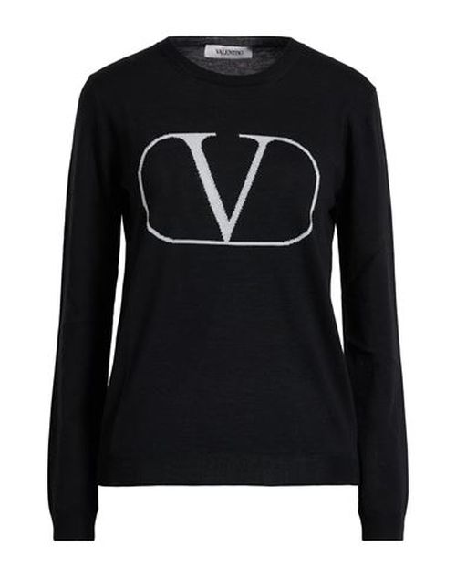Woman Sweater Black Size 6 Virgin Wool