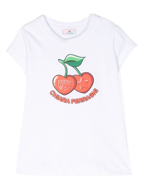 Logo-print cotton T-shirt - White