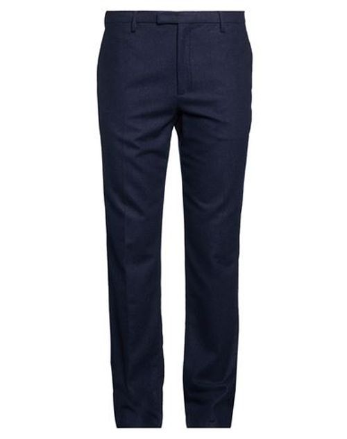 Man Pants Navy Size 38 Virgin Wool