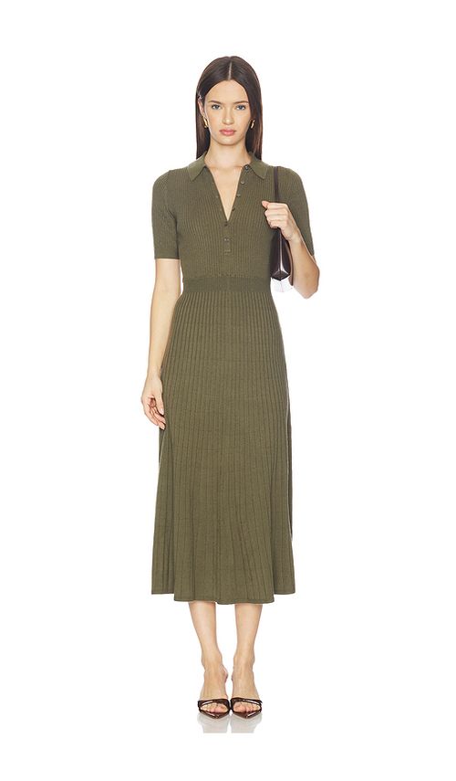 PAIGE Mathilda Dress in Olive. L also in