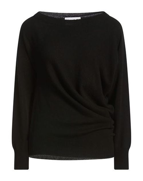 Woman Sweater Black Size 10 Wool, Cashmere