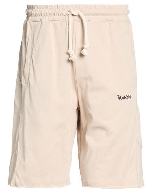 Man Shorts & Bermuda Shorts Beige Size S Cotton