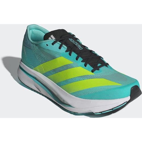 Adidas Performance Mens Adizero Shoes - Turquoise Textile