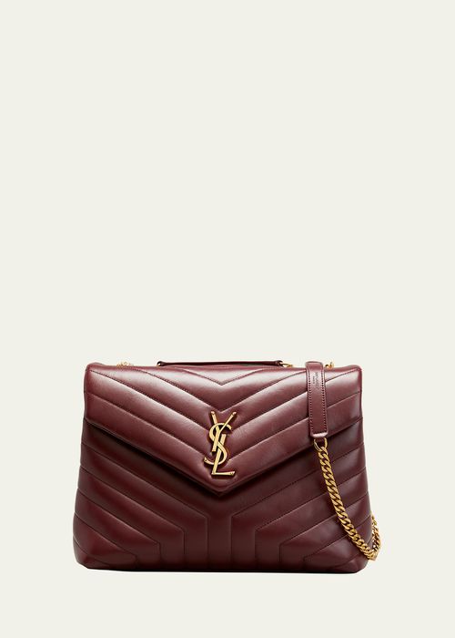 Loulou Medium YSL Shoulder Bag in Quilted Leather