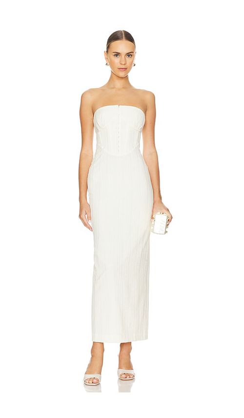 Camila coelho vestido vista en color blanco  XS  también en