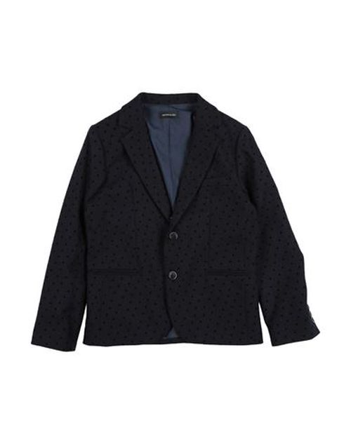 Monnalisa Kid Boy Blazer Midnight blue Size 10 Wool, Polyester
