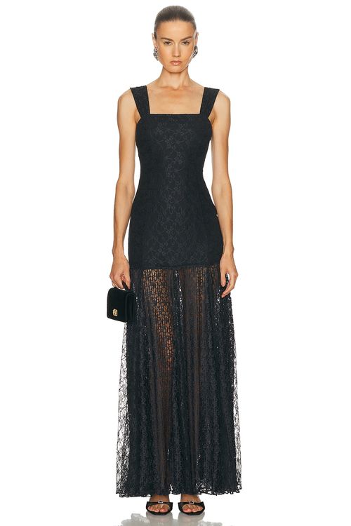 L'Academie ABENDKLEID ABRI in Schwarz - Black. XS also in L, M, S