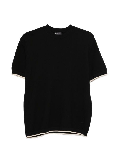 Cotton knitted t-shirt