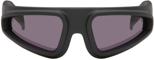 Rick Owens Black Ryder Sunglasses