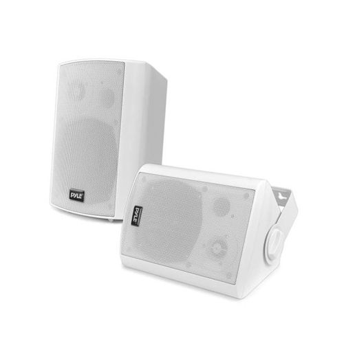 PDWR51BTWT 5.25" Bluetooth Waterproof Indoor/Outdoor Wall Mount Speakers - 240W, White, Pair - White