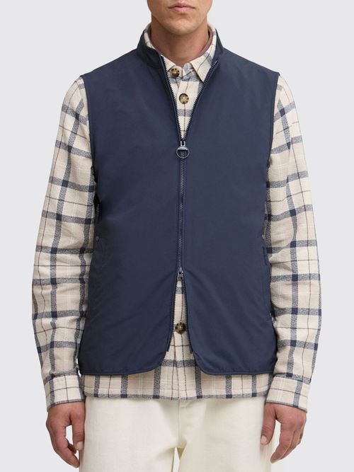 Suit Vest Men color Blue