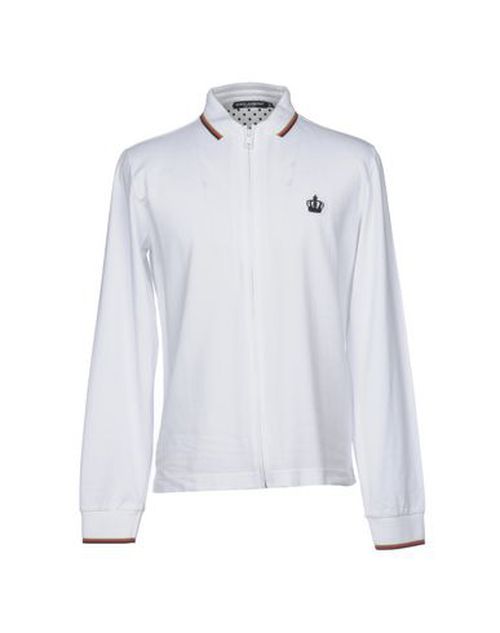 Man Shirt White Size 34 Cotton, Silk