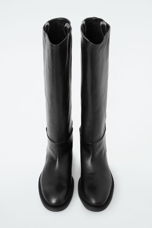 LEATHER RIDING BOOTS