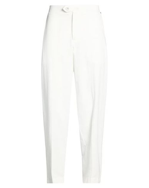 Man Pants White Size M Cotton