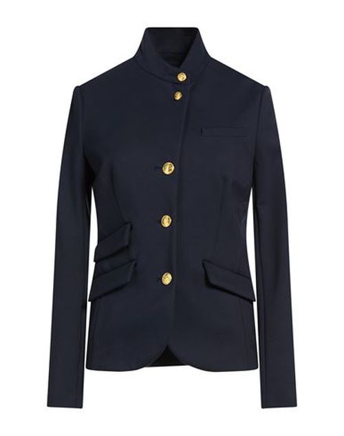 Woman Blazer Midnight blue Size 12 Viscose, Nylon, Elastane