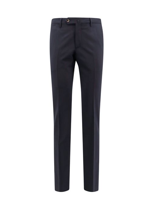 -Pantalone in lana vergine stretch-Uomo