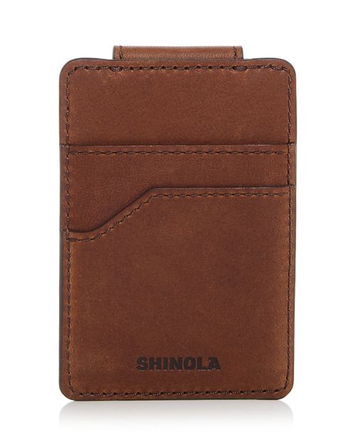 Magnetic Money Clip and Leather Card Case