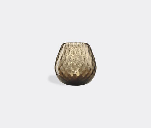 'macramé' Candle Holder, Medium, Brown