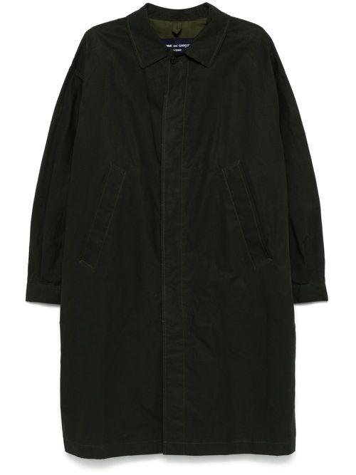 Single-breasted coat - Green