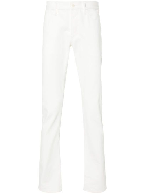 Anthony mid-rise tapered jeans - White