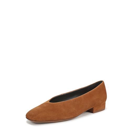 Franco Sarto Women's Damona Ballet Flat Oxblood Red Leather