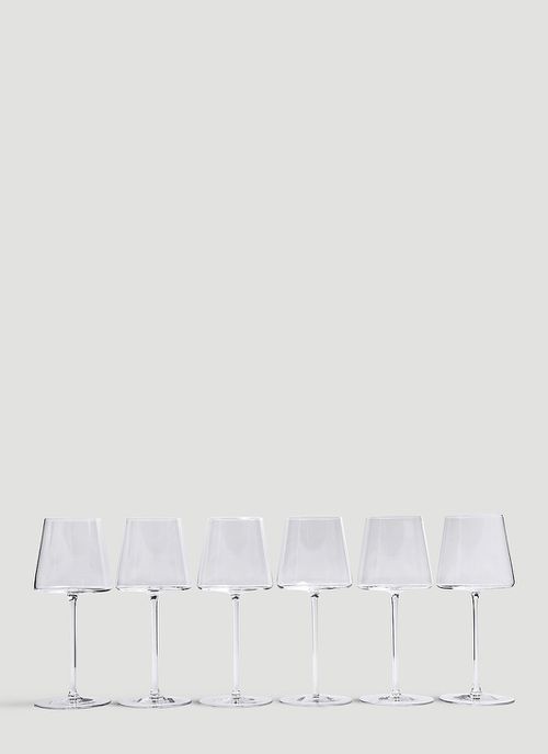 Set Of Six Manhattan Red Wine Glass